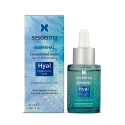 Sesderma, Sesmahal, Acid hialuronic, Umplere și hidratare, Dimineața & Seara, Ser, Pentru față, 30