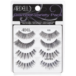 Set, Ardell, Glamour, False Eyelashes, 4 pcs