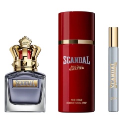 Set Jean Paul Gaultier: Scandal Pour Homme, Eau De Toilette, For Men, 50 ml