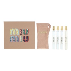 Set Miu Miu: Eaux a La Mode - Eyes On Me, Eau De Parfum, For Women, 10 ml + Eaux a La Mode - Daring Darling, Eau De Parfum, For Women, 10 ml + Eaux a La Mode - Head In The Clouds, Eau De Parfum, For Women, 2 pcs, 10 ml