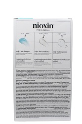 Set profesional impotriva ruperii Nioxin System 3 pentru par vopsit sau deteriorat cu aspect usor subtiat: Sampon, 300 ml + Balsam, 300 ml + Tratament, 100 ml - Img 3