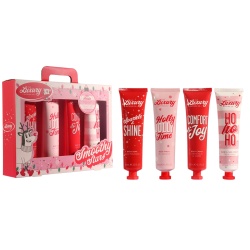 Set The Luxury Bathing Company: Candy Canes, Cocoa & Vanilla Swirl, Moisturizing, Hand Cream, 100 ml