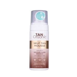 TanOrganic, Self Tan, Hrănitor, Spumă autobronzantă, Pentru față și gât, 120 ml