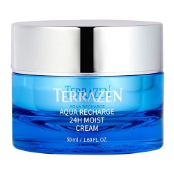 Terrazen, Aqua Recharge, hidratare 24 de ore, Cremă pe bază de apă, Față, 50 ml