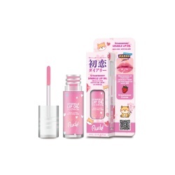 Ulei de buze cu sclipici, pH-reactiv, care isi schimba culoarea, cu aroma de caspune, Manga Collection, Rude Cosmetics, 4 ml