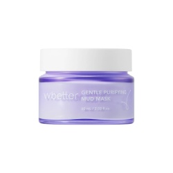 VV Better, Gentle, Curățare și purificare, Mască de noroi, Săptămânal, Față, 60 ml