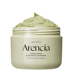 Arencia, Fresh Rice Green Mochi, Deep Cleansing, Cleansing Cream, 120 ml