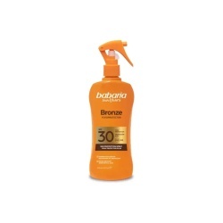 Babaria, Bronze Fotoprotector, Hidratant și protector, Spray pentru protecție solară, SPF 30, 200 ml