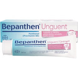 Bayer, Bepanthen, Pantenol, Anti-iritare, Cremă, Zona scutecului, 100 ml