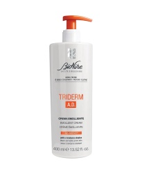 BioNike, Triderm A.D., Emolient, Cremă, Pentru față și corp, 400 ml
