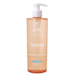 BioNike, Triderm, Cleansing & Refreshing, Gel de duș, For Body & For Hair, 750 ml