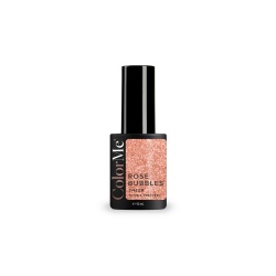 ColorMe Cosmetics, Rose Bubbles, Pur, Ojă semipermanentă, Transparent, 10 ml