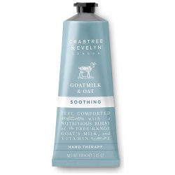 Crabtree & Evelyn, Goatmilk & Oat, Hidratant, Cremă de mâini, 100 g