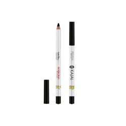 Deborah, Deborah, Precizie, Tus de linie colorat, Fard de ochi & Creion kajal 2-în-1, Negru, 1.5 g