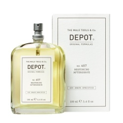 Depot, 400 Shave Specifics No. 407, Provitamina B5, Restaurare și reîmprospătare, Loțiune după bărbierit, 100 ml