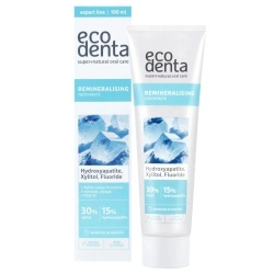 Ecodenta, Remineralising, Anti-Caries & Anti-Plaque, Pastă de dinți, 100 ml