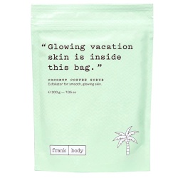 Frank Body, Coffee Coconut, Netezire, Exfoliant pentru corp, 200 ml