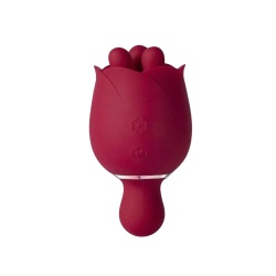 Honey Play Box, Rosewyn, Vibrator și stimulator de precizie 2 în 1, 9 Rotating Modes & Finger
