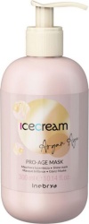 Inebrya, Ice Cream Pro-Age, Mască cremă pentru tratamentul părului, Hrănitor, 300 ml