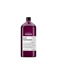 L'Oreal Professionnel, Serie Expert Curl Expression, Glicerină + Uree H + Semințe de hibiscus, Șampon pentru păr, Clarificare, 1500 ml