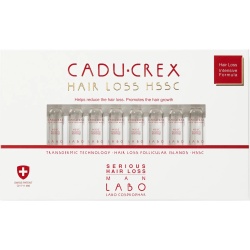 Labo Cosprophar Suisse, Cadu-Crex Severe Stage, Anticădere păr, Ser tratament în fiole, Pentru scalp