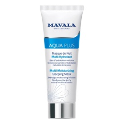 Mavala, Aqua Plus, Hydrating & Moisturising, Mască de dormit de noapte, 75 ml