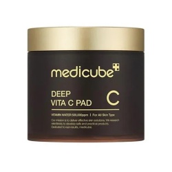 Medicube, Deep Vita C Glutathione Brightening Mask, Luminare, Discuri de curățare, 70 buc
