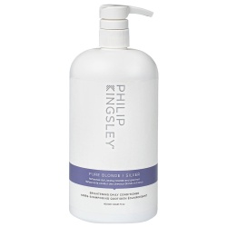 Philip Kingsley, Pure Blonde/Silver Brightening, Balsam de păr, Pentru protecția culorii, 1000 ml