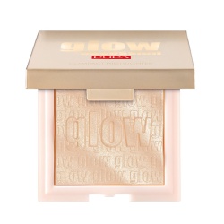 Pupa, Glow Obsession, Iluminând, Compact de fard și iluminator, 100, Aur deschis, 6 g