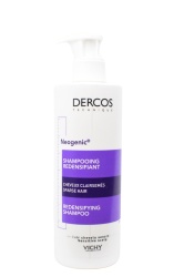 Sampon redensificator Vichy Dercos Neogenic cu stemoxidina pentru par rar, 400 ml - Img 1