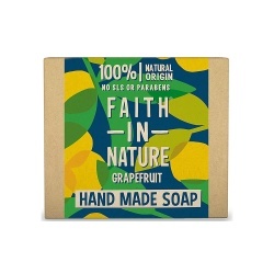 Sapun natural solid cu grapefruit, Faith in Nature, 100 gr