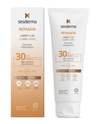 Sesderma, Repaskin, Protecting & Repairing, Înainte de expunerea la soare, Fluid, SPF 30, 200 ml