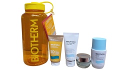 Set Biotherm: Lait Corporel, Anti-Dryness, Body Milk, 50 ml + Waterlover, Anti-Aging, Sunscreen Cream, For Face, SPF 50+, 50 ml + Deo Pure, 72h Protection, Deodorant Roll-On, For Women, 75 ml + Cera Repair, Barrier Repair, Cream, For Face, 15 ml +…