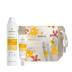 Set Sesderma: Repaskin Transparent, Hydrating & Protecting, Sunscreen Spray, SPF 50, 200 ml