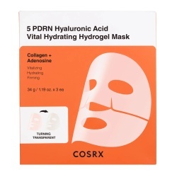 Set Trio, Cosrx, 5 PDRN Hyaluronic Acid Vital, Hidratant, Mască facială, Pentru față, 34 ml
