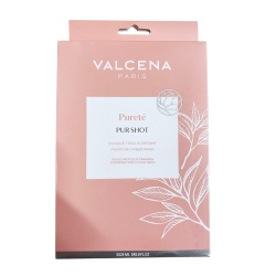Set, Valcena, Pur Shot, Purificare, Mască facială, Pentru față, 5 buc, 25 ml