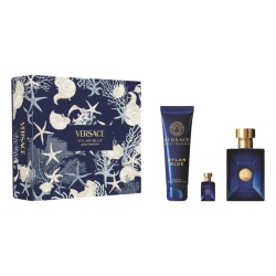Set Versace: Dylan Blue, Eau De Toilette, For Men, 100 ml