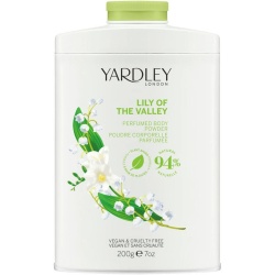 Yardley, Lily Of The Valley, Pudră pentru corp, Crin, 200 g