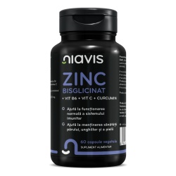 ZINC Bisglicinat + Vit B6 + Vit C + Curcumin 60 cps
