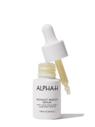 Alpha-H, Midnight Reboot, Exfoliating & Brightening, Night, Serum, For Face, 10 ml *Miniature
