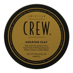 American Crew, Molding Clay, Pomadă pentru coafat, Strângere puternică, 85 g