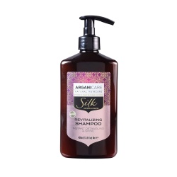 Arganicare, Silk Protein, Șampon pentru păr, Hydrating & Nourishing, 400 ml