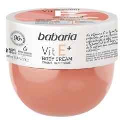 Babaria, Vitamin E, Hidratant și nutritiv, Cremă de corp, Zilnic, 400 ml