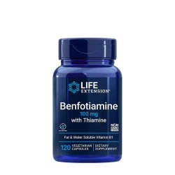 Benfotiamine with Thiamine, 100mg, Life Extension, 120 capsule - Img 1