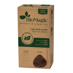 Biomagic, Biomagic, Keratin & Argan Oil, Permanent Hair Dye, 5.03 , 250 ml *Tester