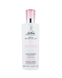 BioNike, Defence, Curățare, Lapte demachiant, For Face & For Eyes & For Lips, 400 ml