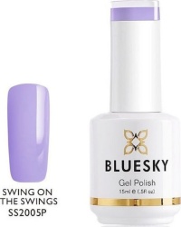 Bluesky, Bluesky, Glossy Shine Finish, Semi-Permanent Nail Polish, Swing On The Sw, 15 ml
