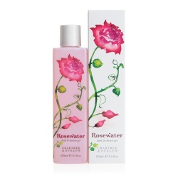 Crabtree & Evelyn, Rosewater, Curățare, Gel de duș, Pentru toate tipurile de piele, 250 ml