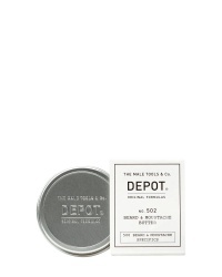 Depot, 500 Beard & Mustache Specifics No. 502, Ulei de argan, Unt pentru barbă și mustață, Hrănitor
