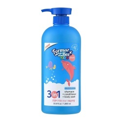 Formal Bee, 3in1 Peach, Hair Shampoo, Conditioner & Shower Gel 3-In-1, 1000 ml